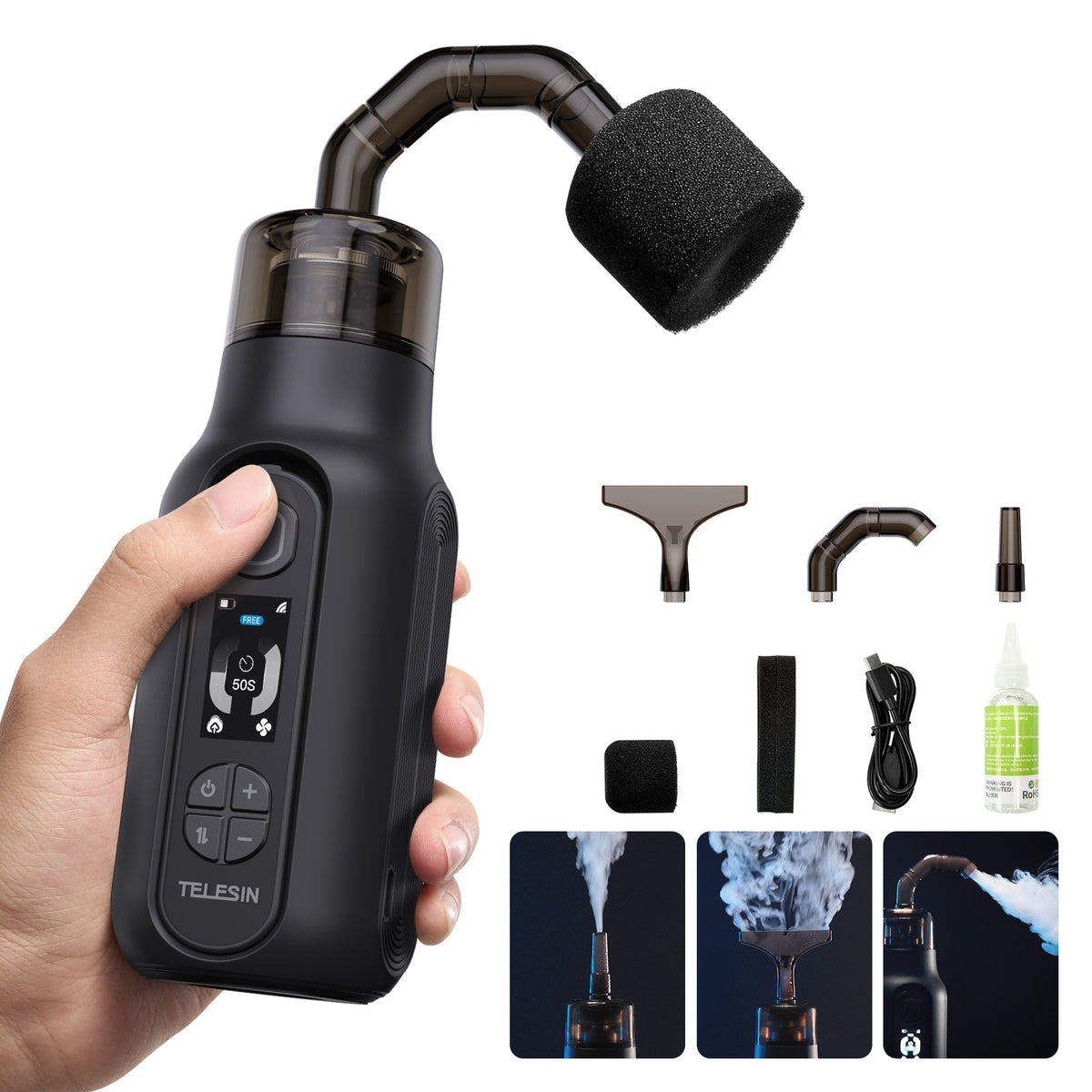 Portable Fog Machine | Instant Fog for Creatives | Ulanzi Portable Fog Machine | Instant Fog for Creatives | Ulanzi