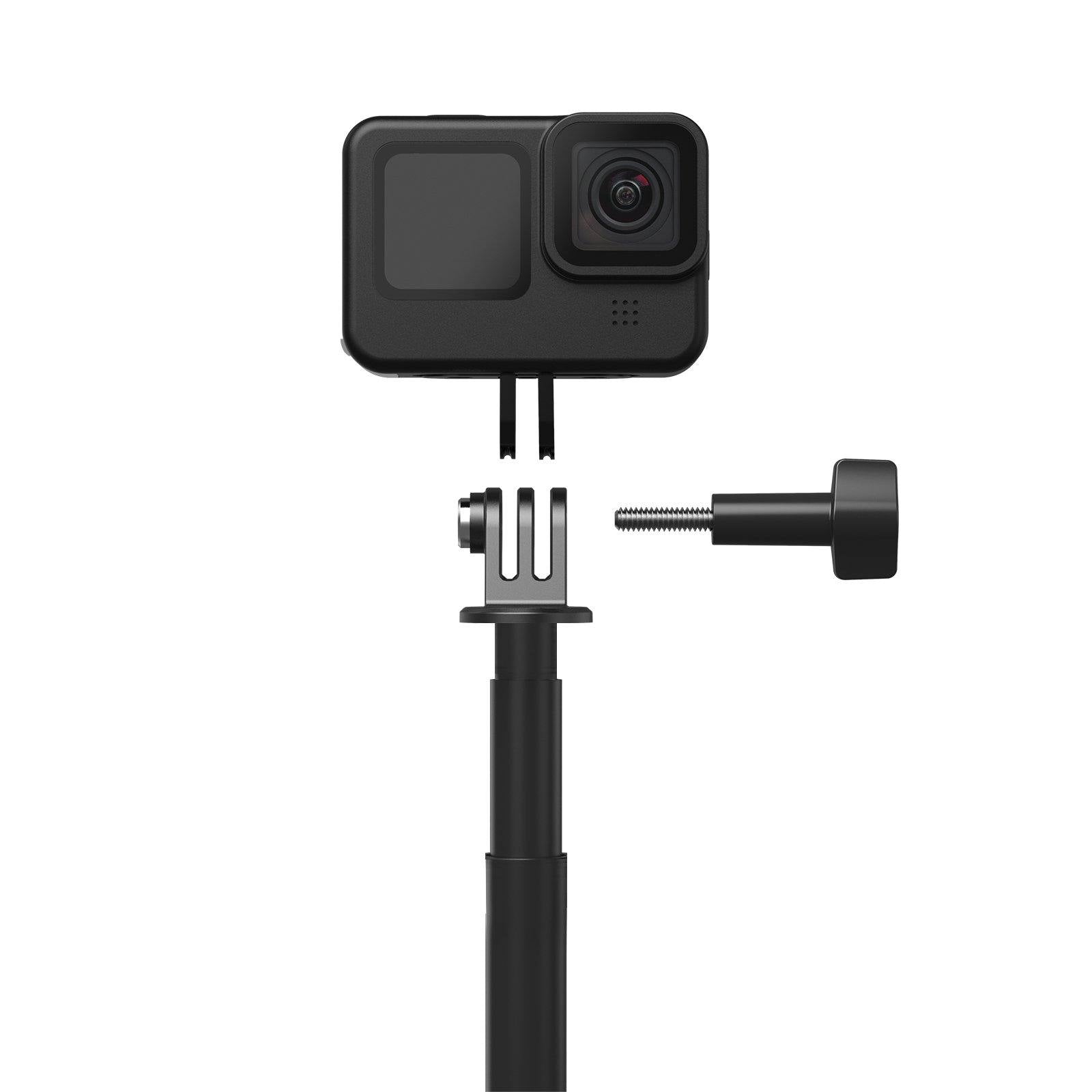 TELESIN Ultra Light No Bending Carbon Fibre 3M 2.7M Selfie Stick For Sports Camera - telesinstoreTELESIN Ultra Long 118''/3 Meters 106''/2.7 Meters Selfie Stick For Sports Camera