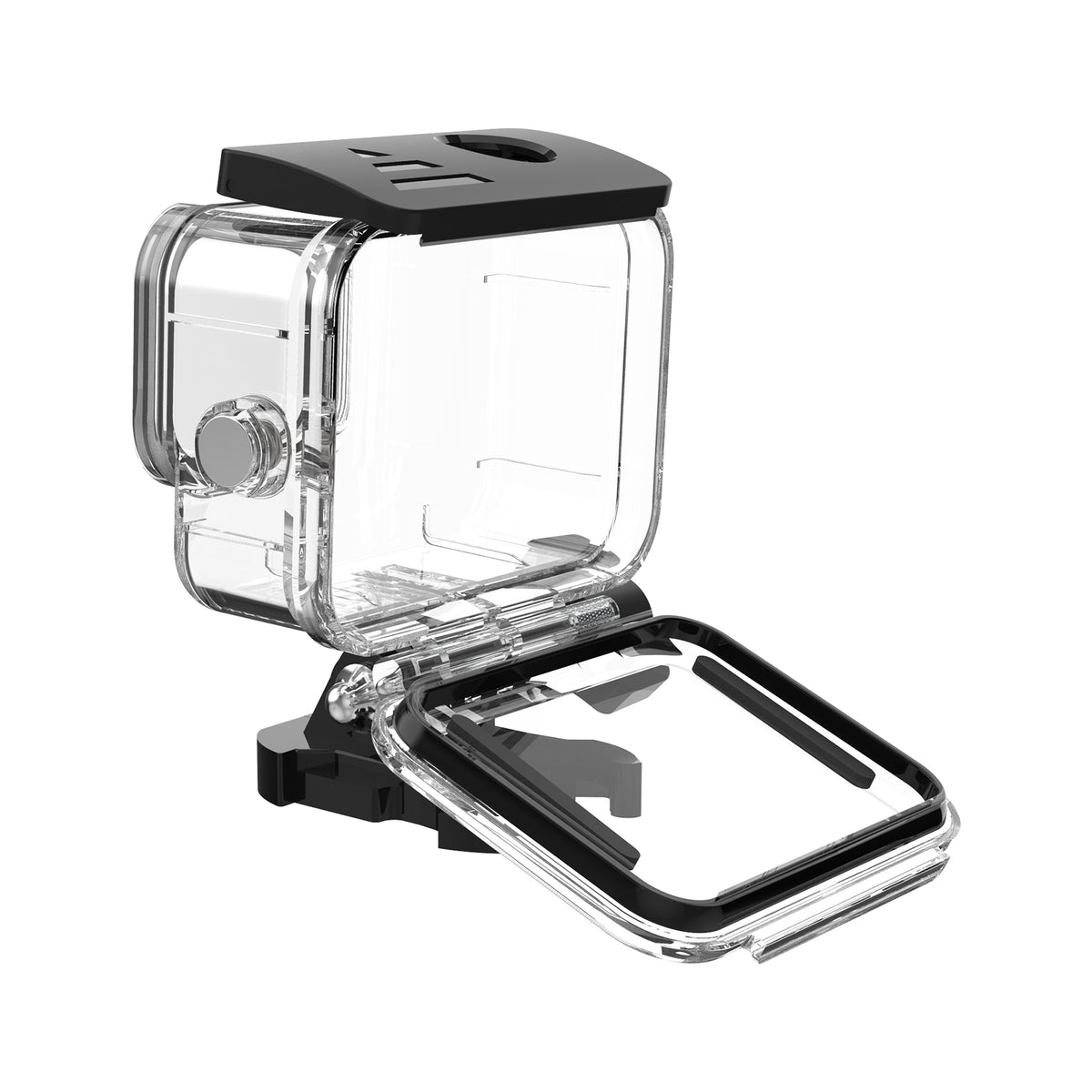 Maschera Subacquea Vinciann Con Supporto Per GoPro Hero 2/3/3+/4 – Nera - Foto 4