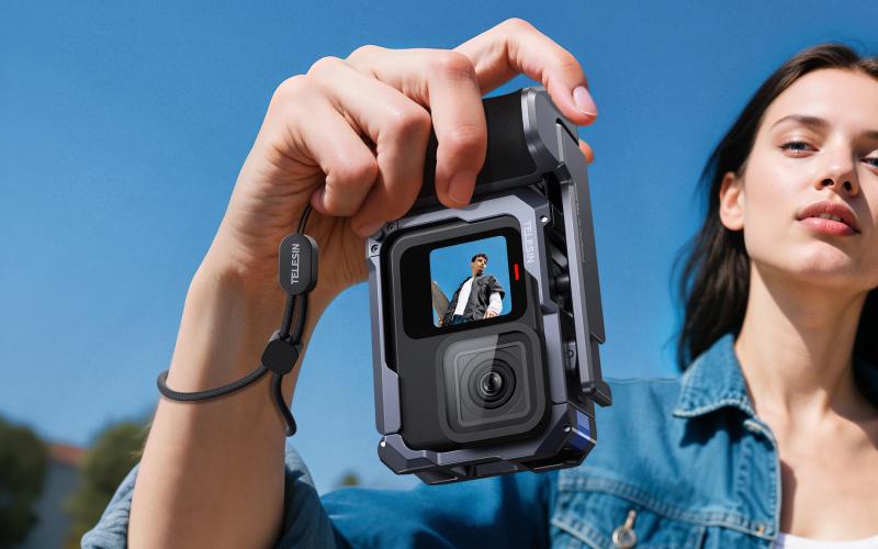 TELESIN StreetGrip Kit for Hero 9–13: Redefining the Way You Shoot on the Go