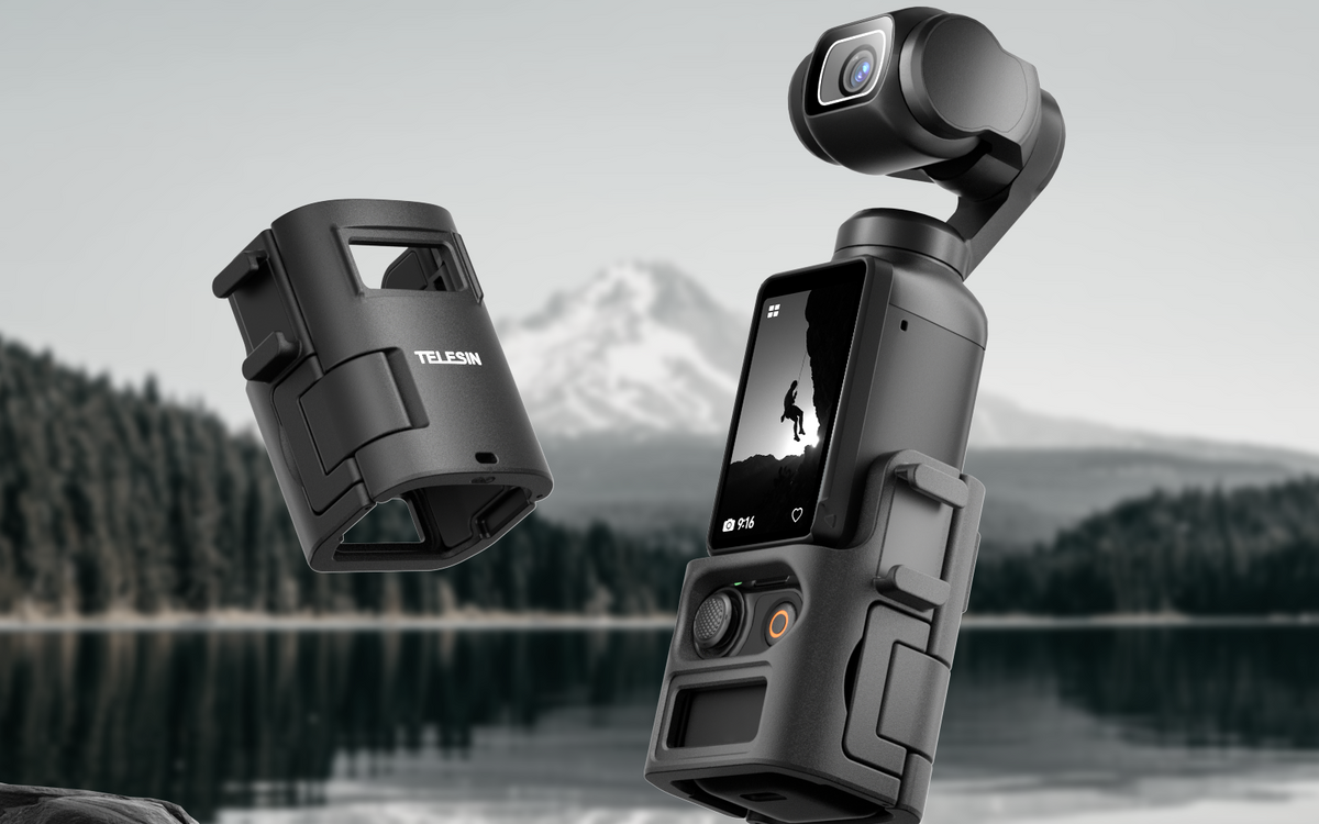 Functional Frame Unlocking Versatility: TELESIN Multi-functional Frame for Pocket 3 ...