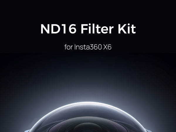 Telesin ND16 Filter Kit for Insta360 X6 (2-Pack)