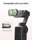 Telesin CPL+VND+1/4 Black Diffusion Filter Kit for Insta360 Luna Ultra