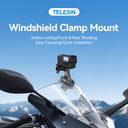 TELESIN Windshield Clamp Mount telesinstore