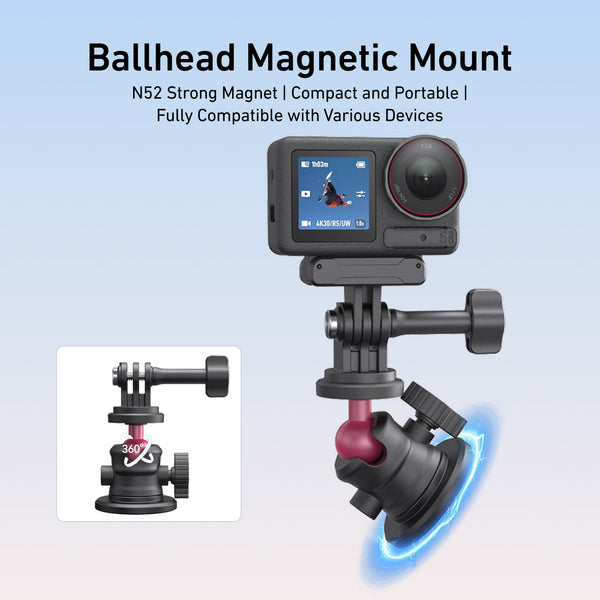 Telesin Magnetic Mount for Action Camera telesinstore
