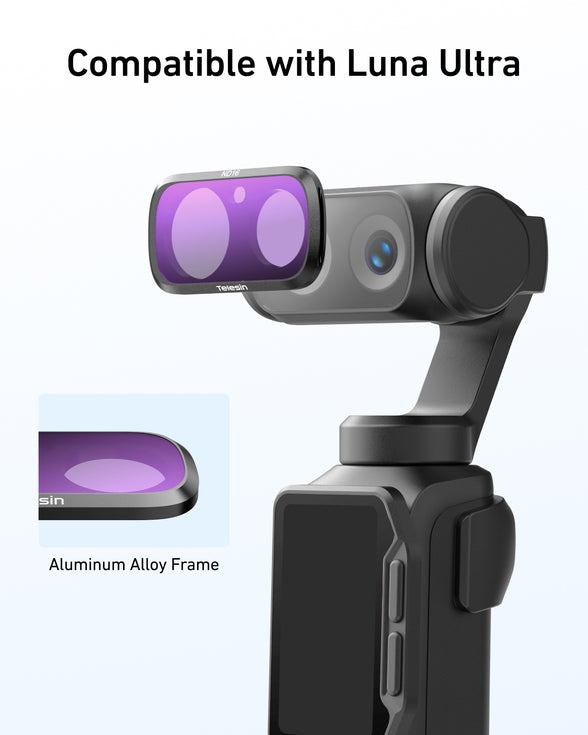 Telesin ND4+ND16+ND64 Filter Kit for Insta360 Luna Ultra