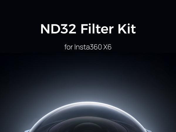 Telesin ND32 Filter Kit for Insta360 X6 (2-Pack)