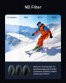 Telesin Filter Kits (CPLIND8|ND16|ND32) for Action 6
