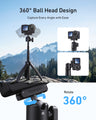 Telesin Mini Selfie Stick with Dual-Direction Magnetic Quick Release