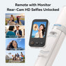 Telesin 1.7m Portable Selfie Stick Tripod with Screen Mirroring