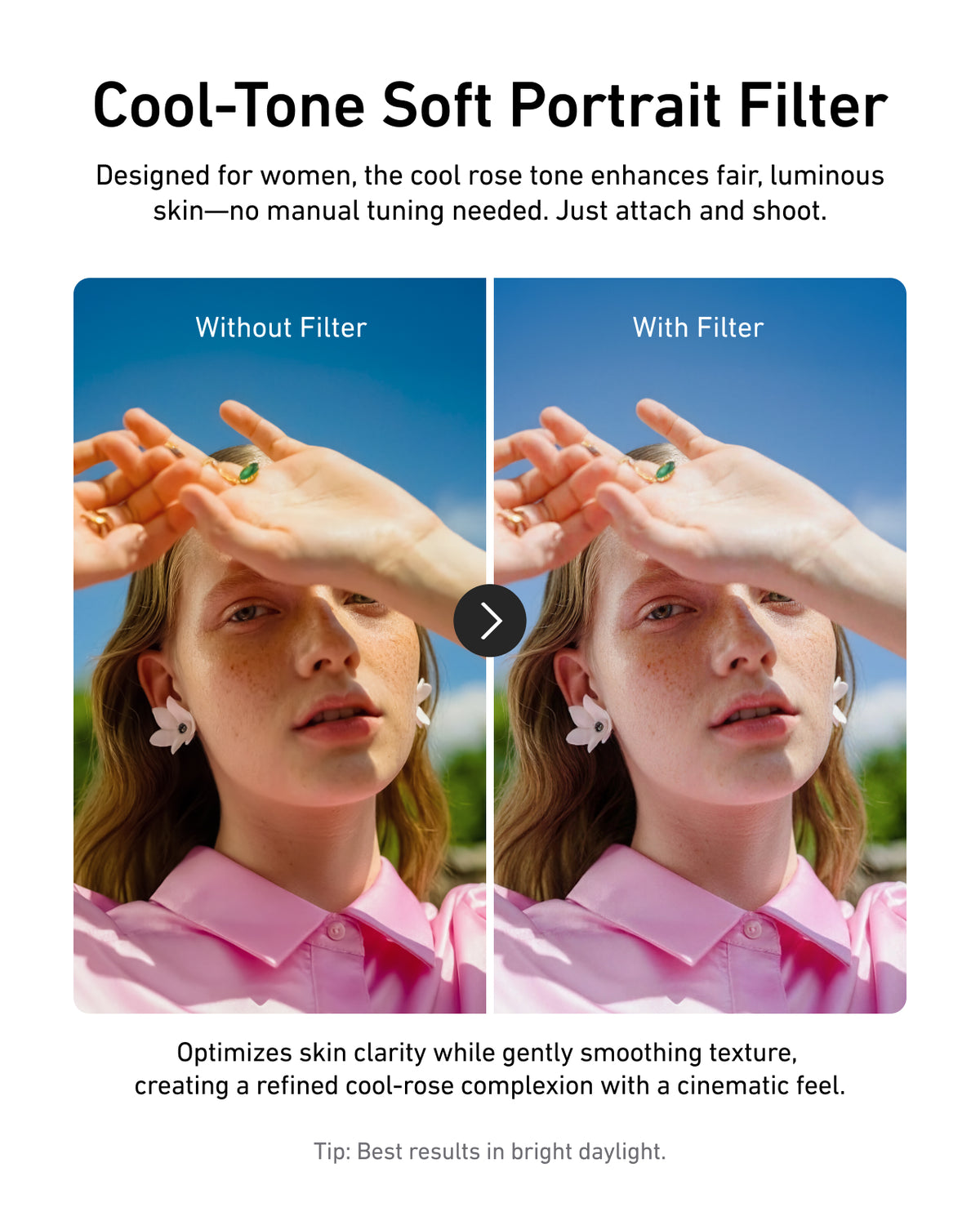 Telesin CoolRose Filter for Luna Pro