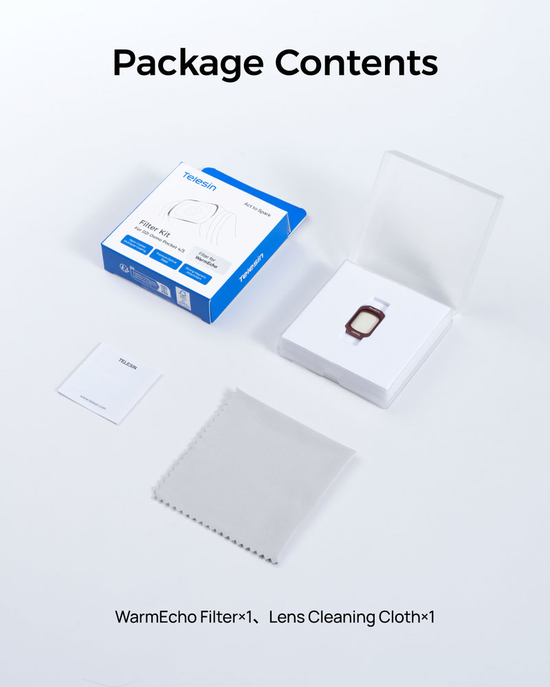 Telesin Tuned WarmEcho Filter for Pocket 4/3