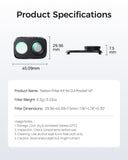 Telesin Wide-angle Lens for Pocket 4P