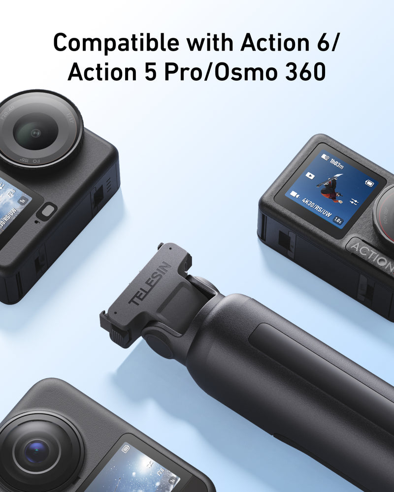 Telesin Action Handheld Charging Case for Action 6/5Pro/Osmo 360