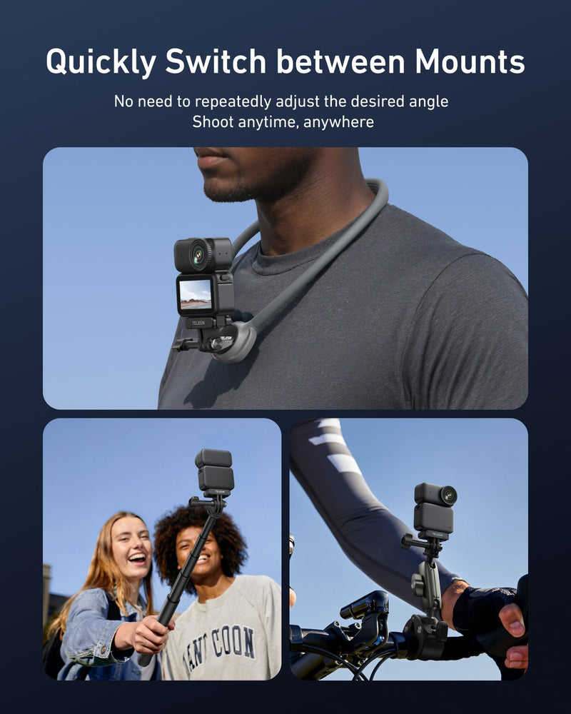 TELESIN Quick-Release Spring Clip for DJI Osmo Nano telesinstore