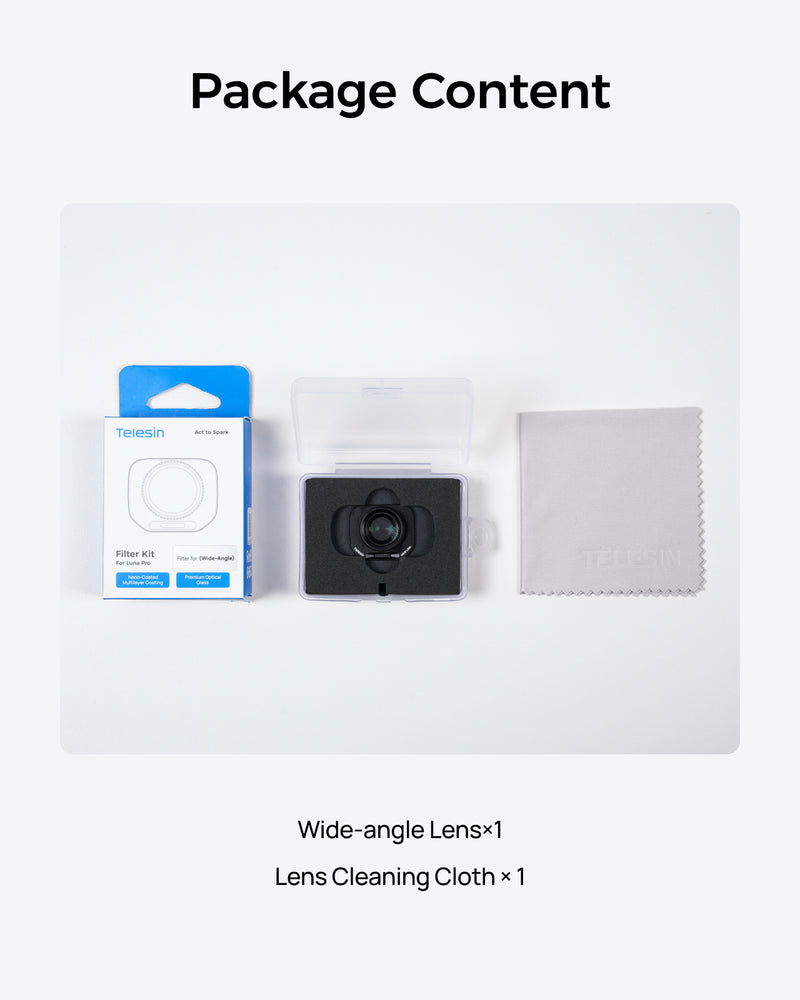 Telesin Wide-angle Lens for Luna Pro
