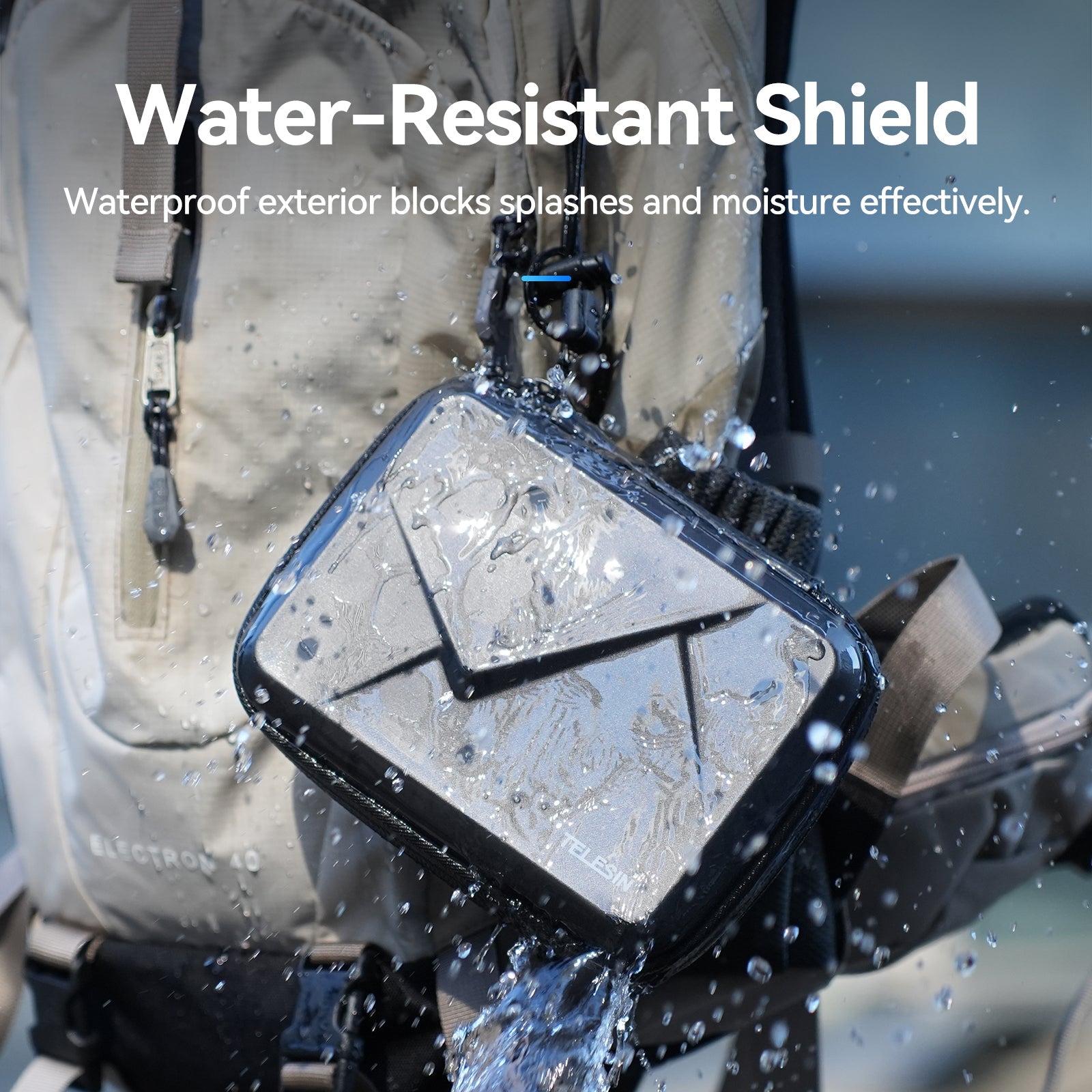 Telesin Medium Shock-Resistant Case for Action Series telesinstore