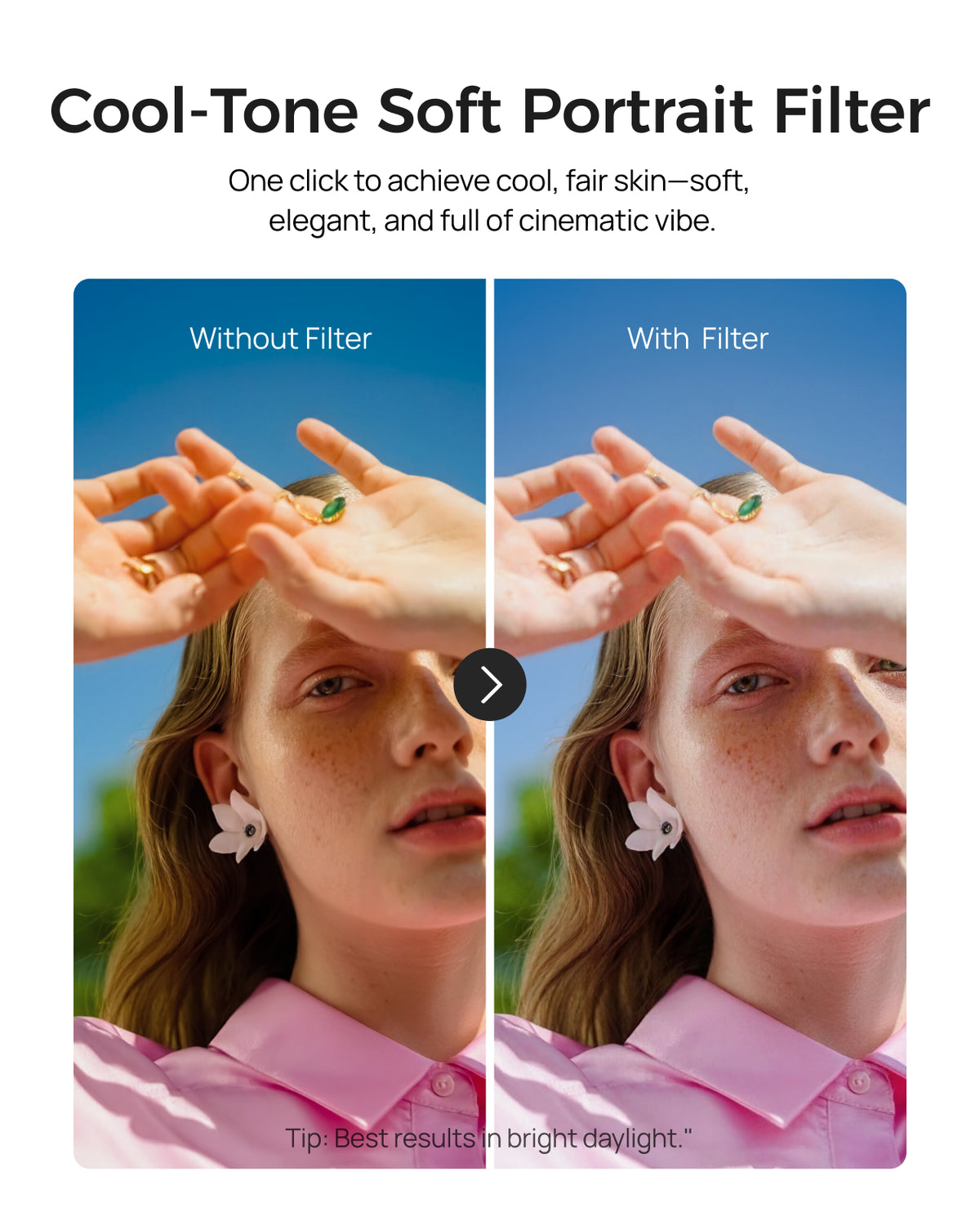 Telesin Cool Rose Filter for Pocket 4P