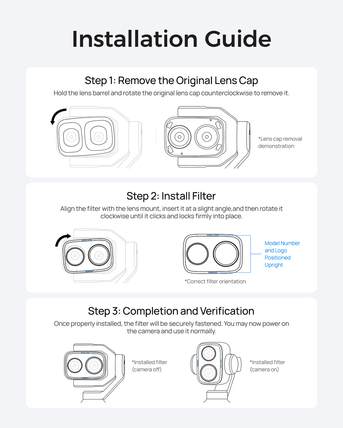 Telesin Wide-angle Lens for Pocket 4P