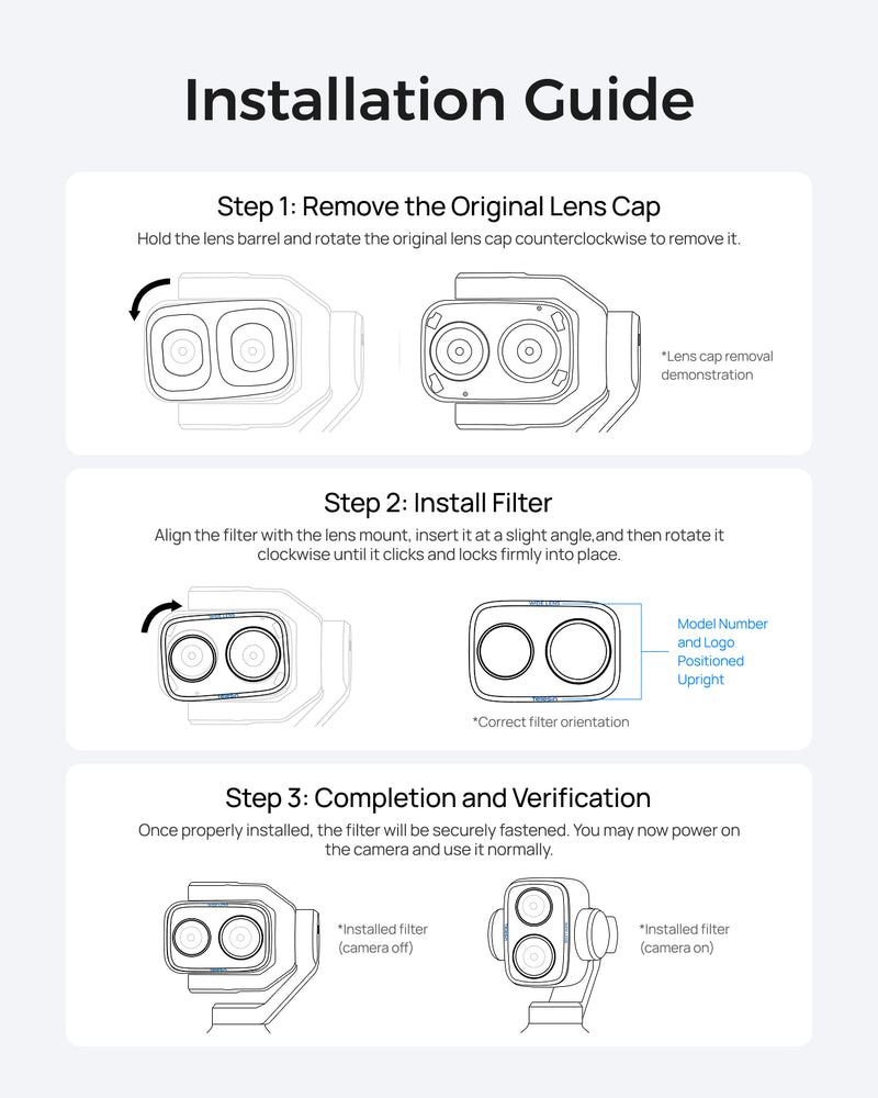 Telesin Wide-angle Lens for Pocket 4P