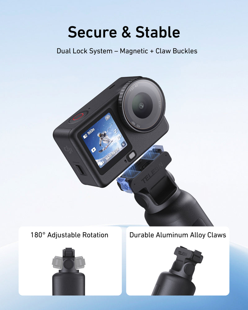 Telesin Action Handheld Charging Case for Action 6/5Pro/Osmo 360