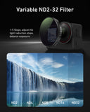 Filter Kits (CPL/ND8/16/32) for DJI Osmo Action 6