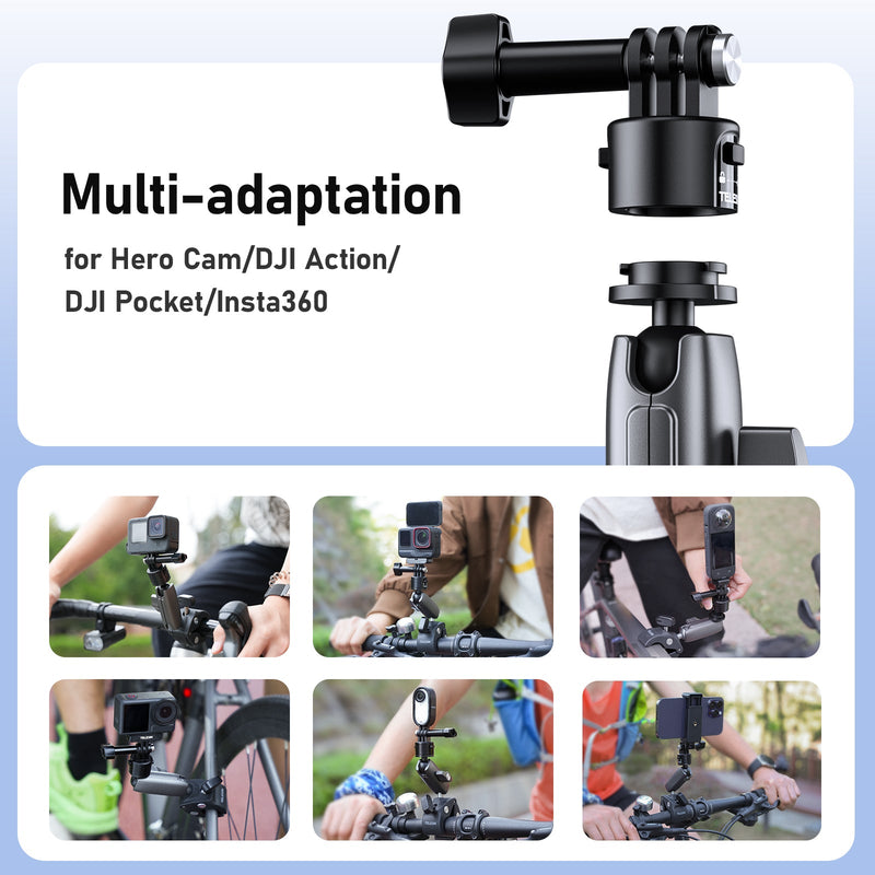 TELESIN Quick Release Universal Clamp Mount TELESIN