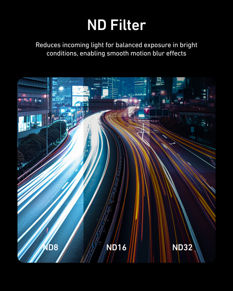 Filter Kits (CPL/ND8/16/32) for DJI Osmo Action 6