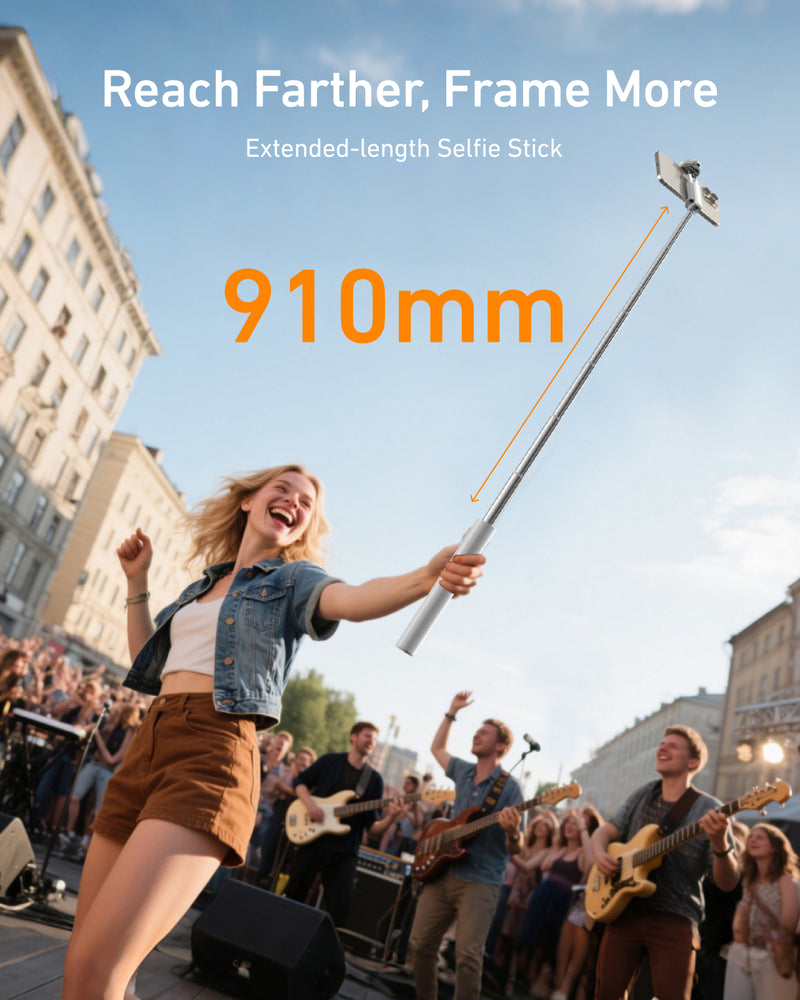 TELESIN 1.3m Tripod Selfie Stick with Zoom