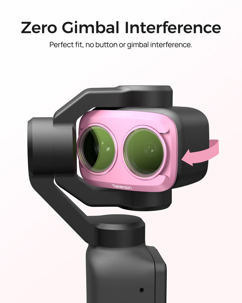 Telesin Cool Rose Filter for Pocket 4P