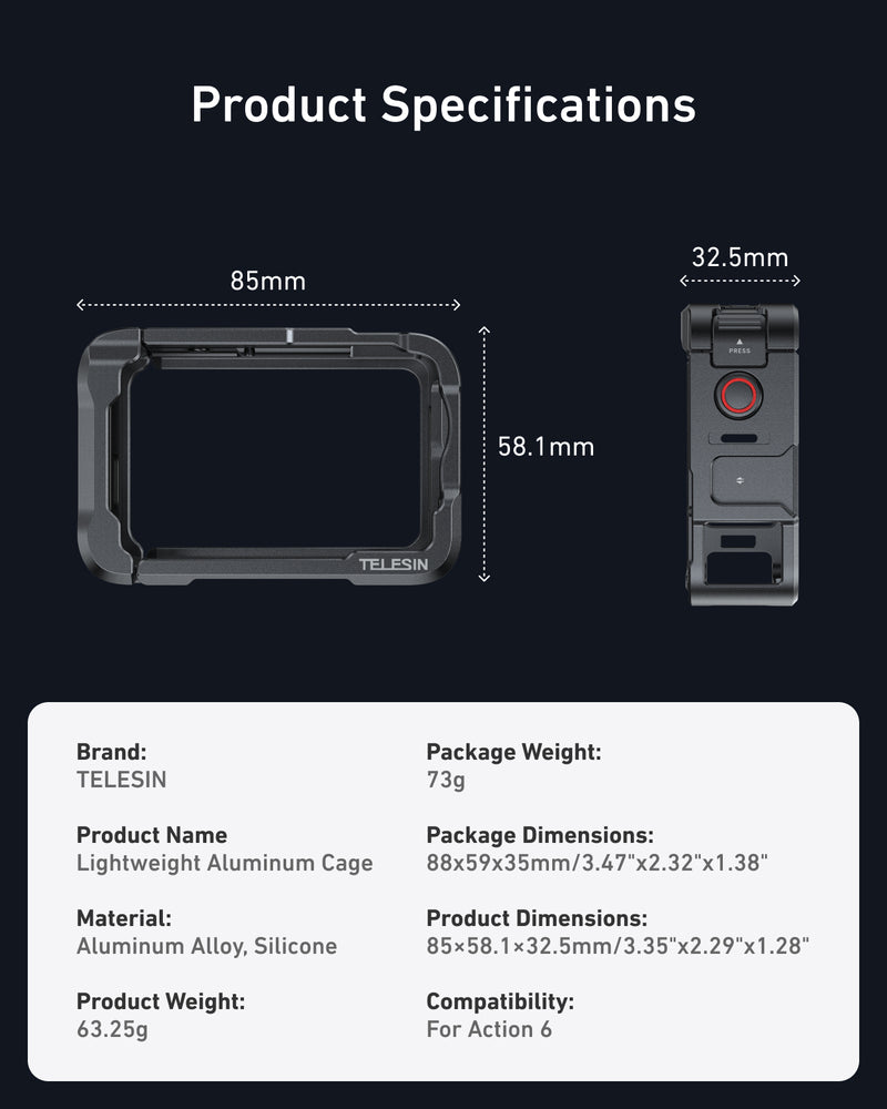 Metal Cage for Action 6