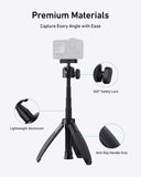 Telesin Mini Selfie Stick with Dual-Direction Magnetic Quick Release