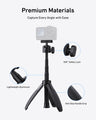Telesin Mini Selfie Stick with Dual-Direction Magnetic Quick Release