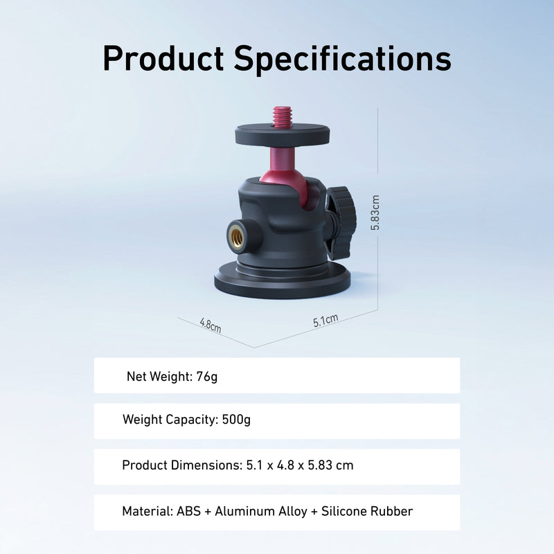 Telesin Magnetic Mount for Action Camera telesinstore