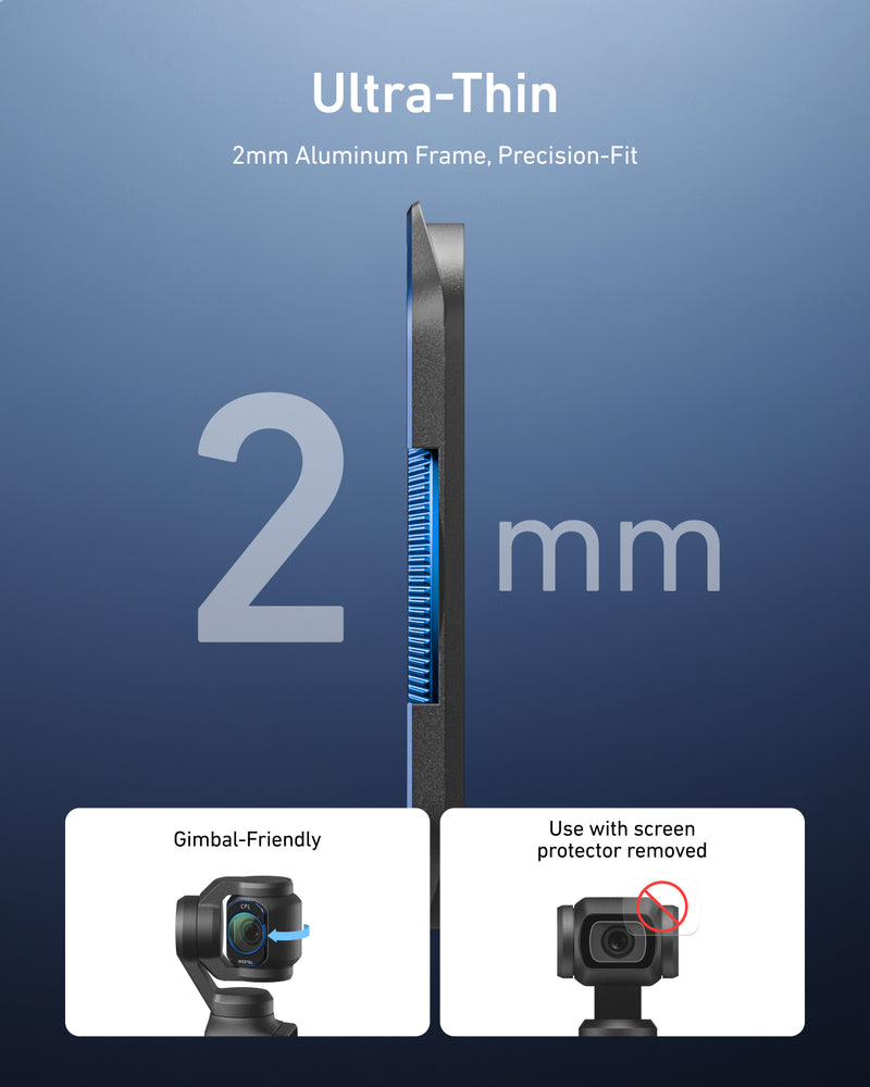 Filter Kits (CPL/VND/ 1/4 Black Mist) for Pocket 3