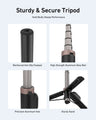 Telesin Vlog Remote Selfie Stick for DJI/GoPro/Smartphones
