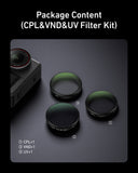Filter Kits (CPL/ND8/16/32) for DJI Osmo Action 6