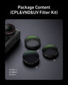 Filter-Kits (CPL/ND8/16/32) für DJI Osmo Action 6