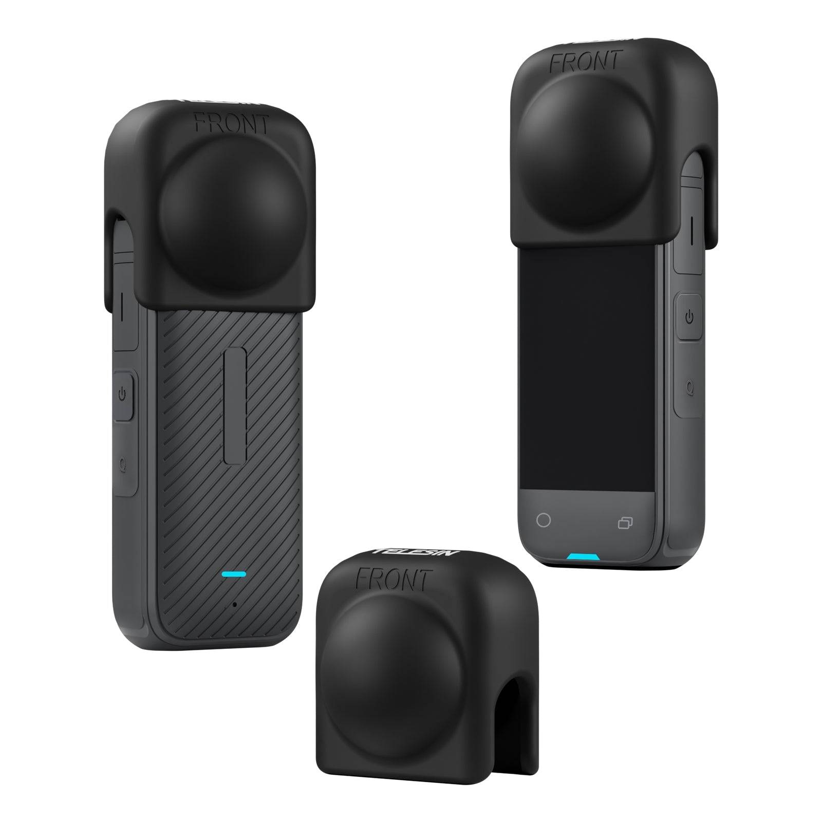 Telesin Lens Silicone Protective Cover for Insta360 X4 telesinstore