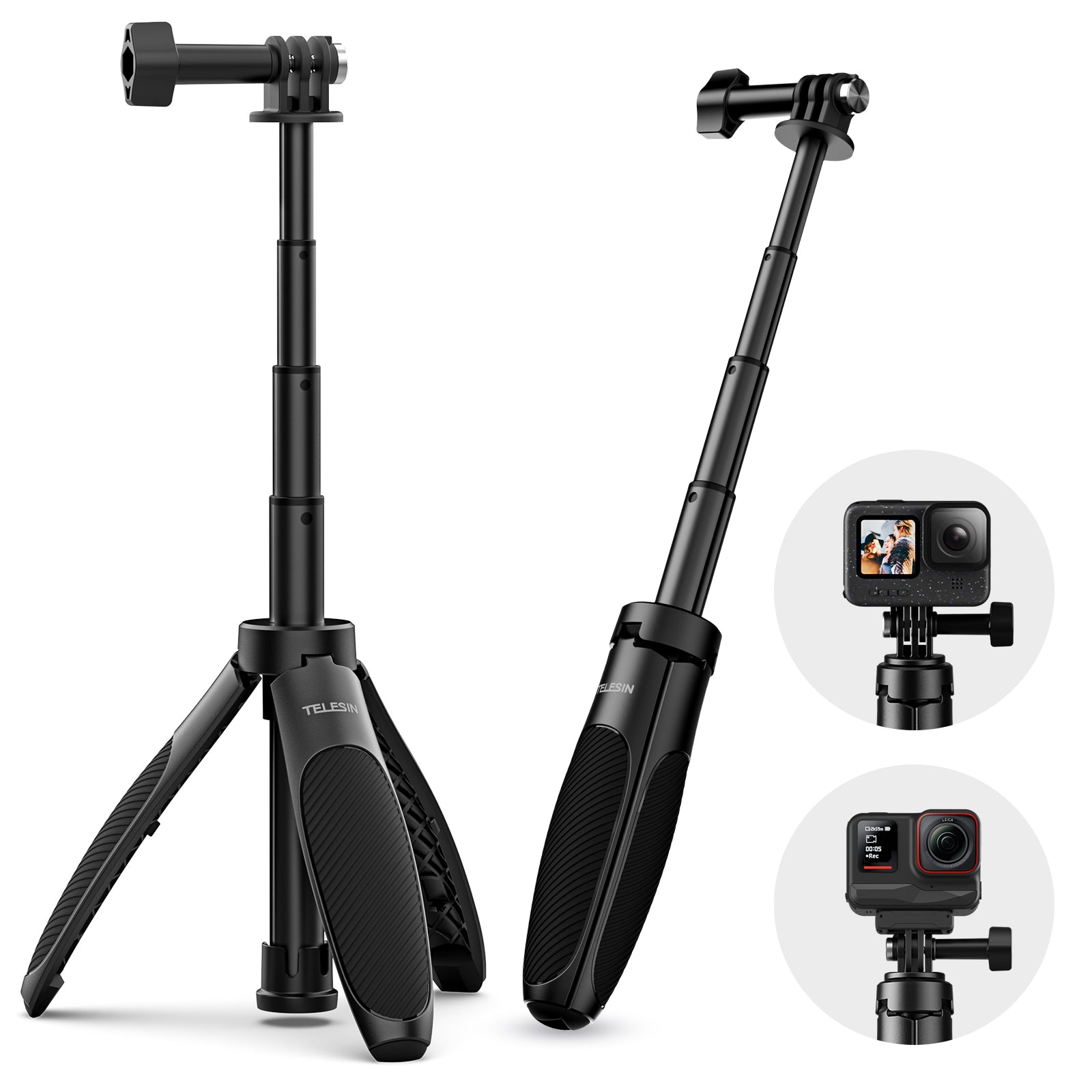 TELESIN Mini Selfie Stick 2.0 telesinstore
