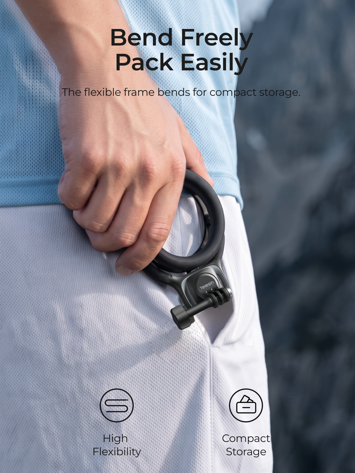 Telesin SE 3 Action Camera Neck Mount