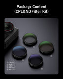 Filter Kits (CPL/ND8/16/32) for DJI Osmo Action 6