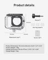 Telesin 60m Waterproof Case For DJI Osmo Action 6