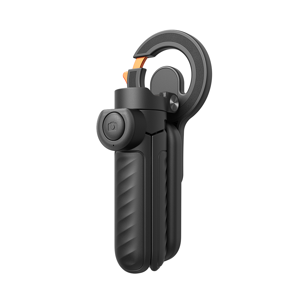 Telesin 4-in-1 Magnetic Selfie Stick with Carabiner