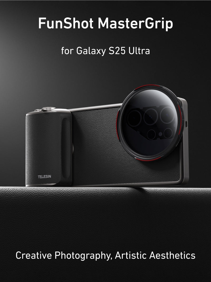 FunShot MasterGrip for Galaxy S25 Ultra（ filter set） telesinstore