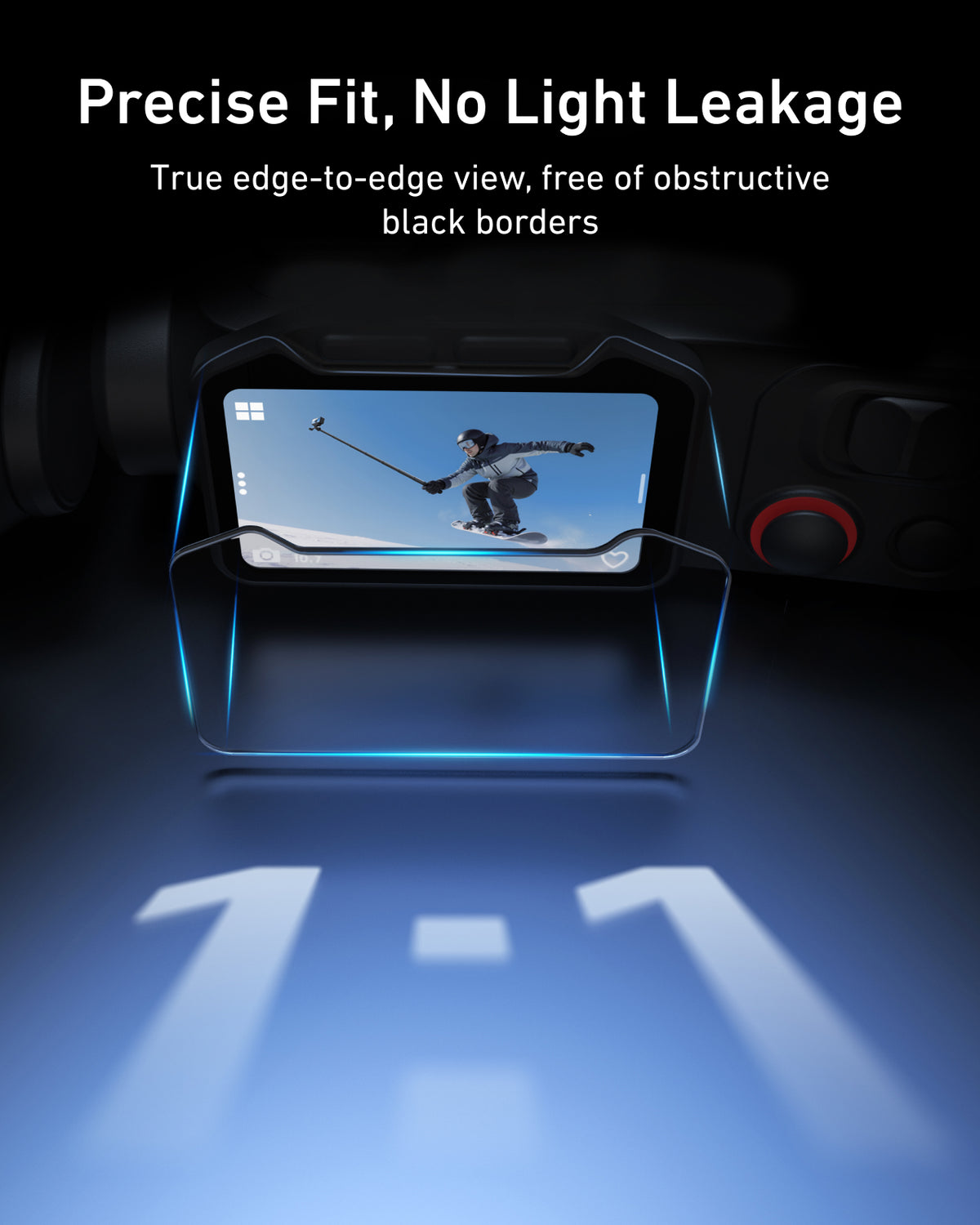 Telesin HD Tempered Glass Screen Protector For Luna Ultra