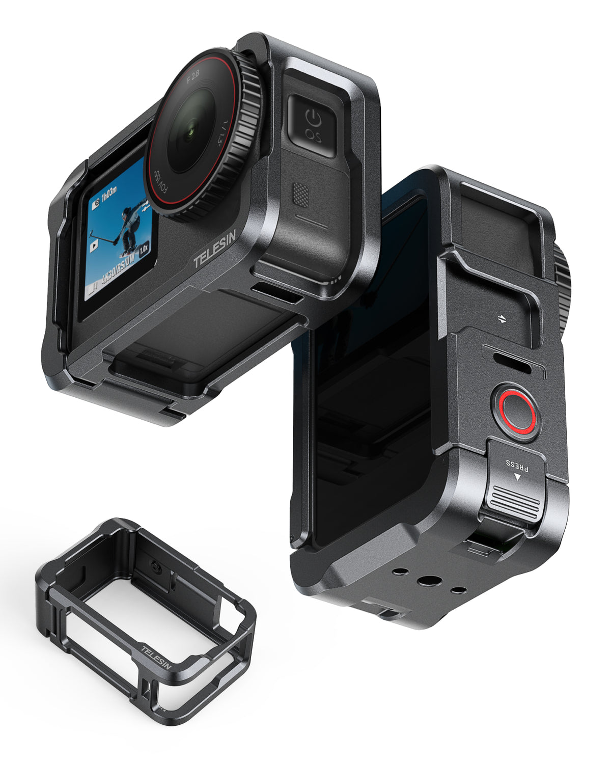 Telesin Metal Cage for Action 6