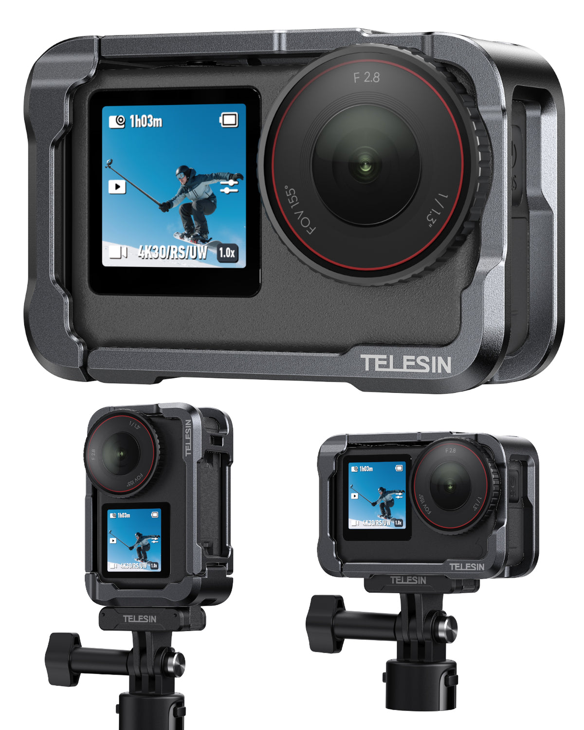 Telesin Metal Cage for Action 6