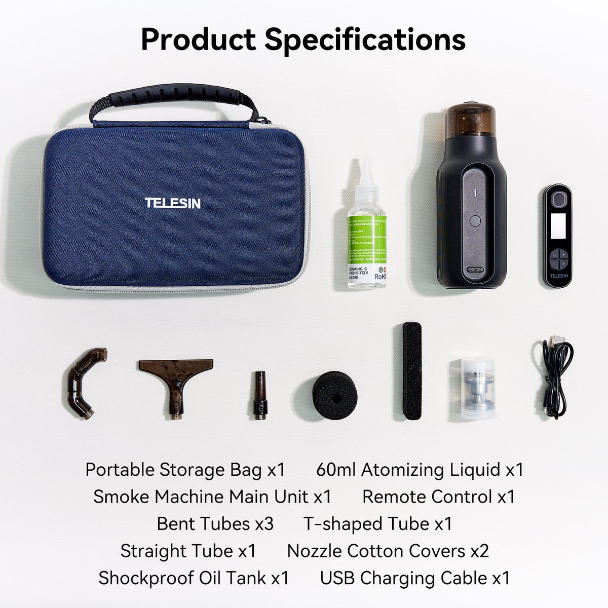 TELESIN C40 Portable Fog Machine telesinstore