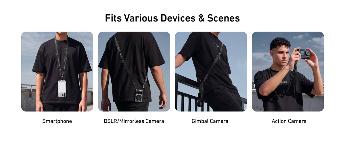 Telesin DisAdv Quick-Release Camera Strap